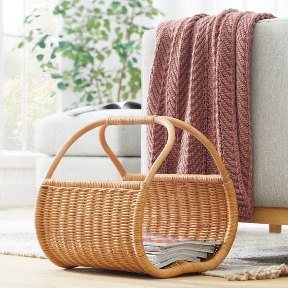 Studio McGee Other - Light Woven Magazine Holder - Threshold™ designed with Studio McGee
